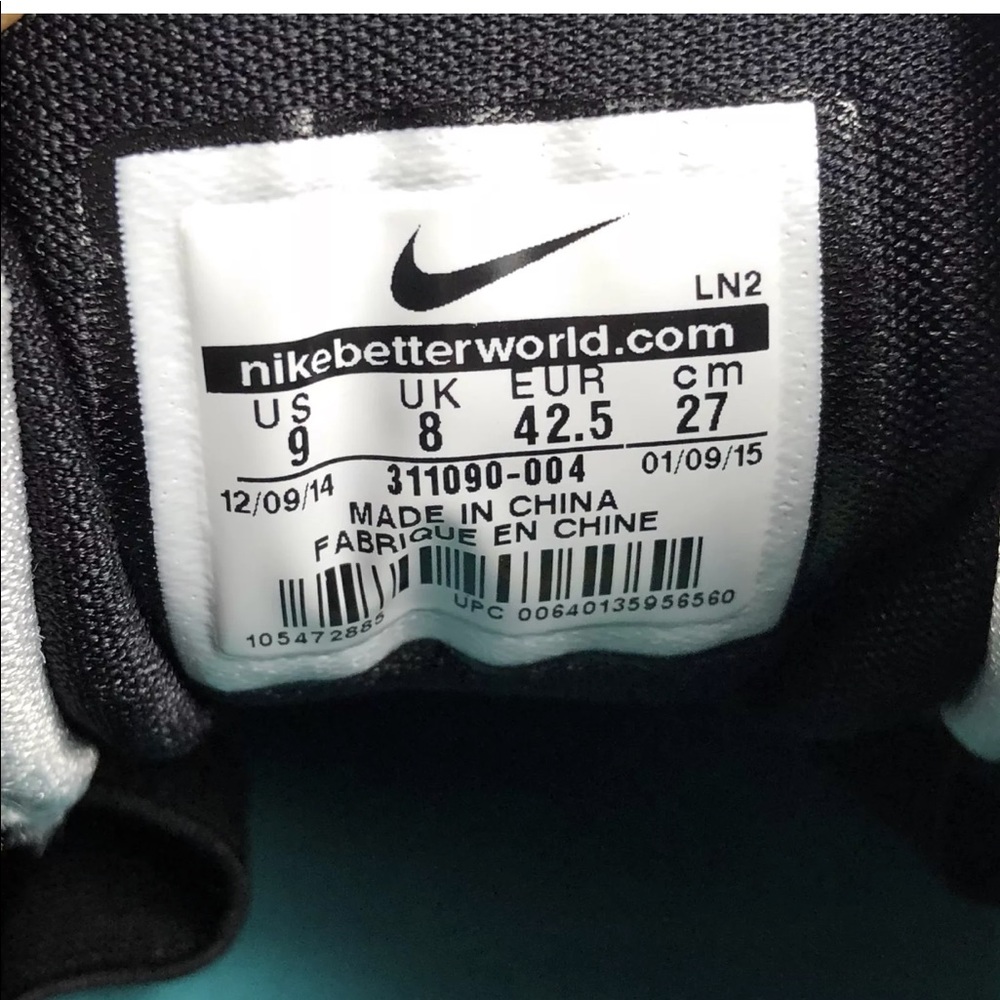 New Nike Air Max Uptempo 96 Spurs Basketball Shoe - Picture 8 of 8